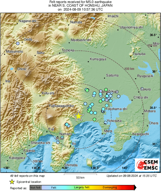 intensity map