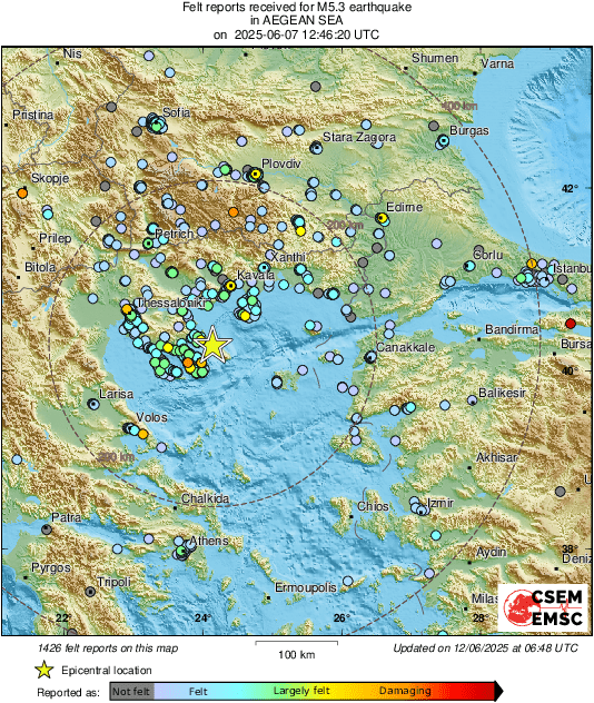 intensity map