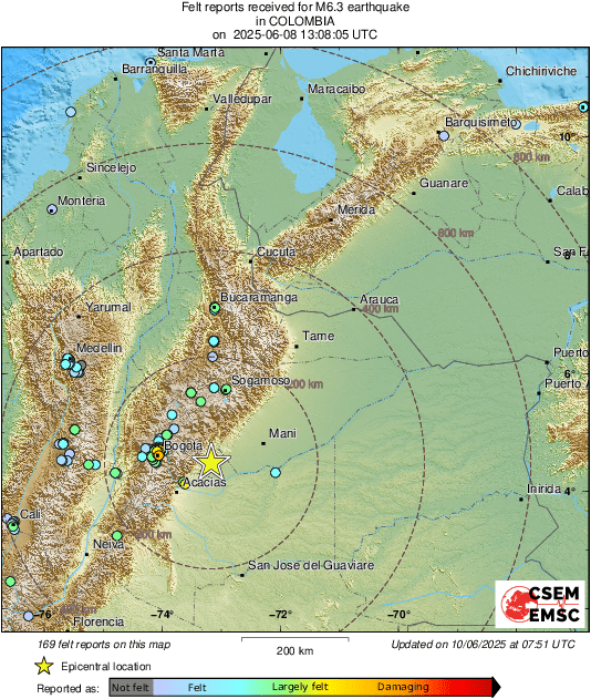 intensity map