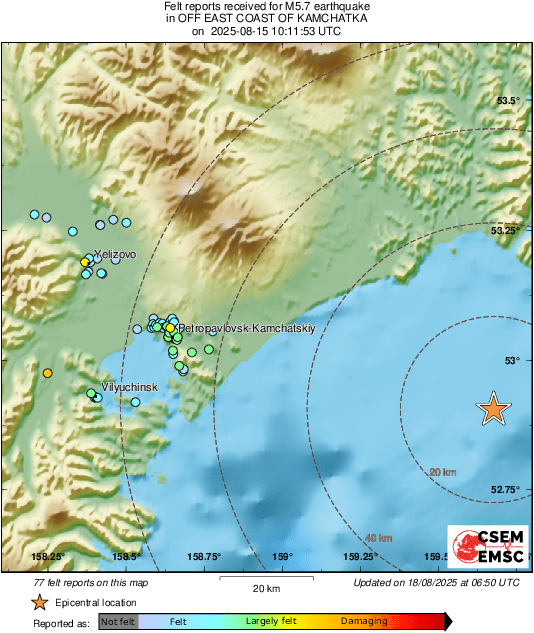 intensity map
