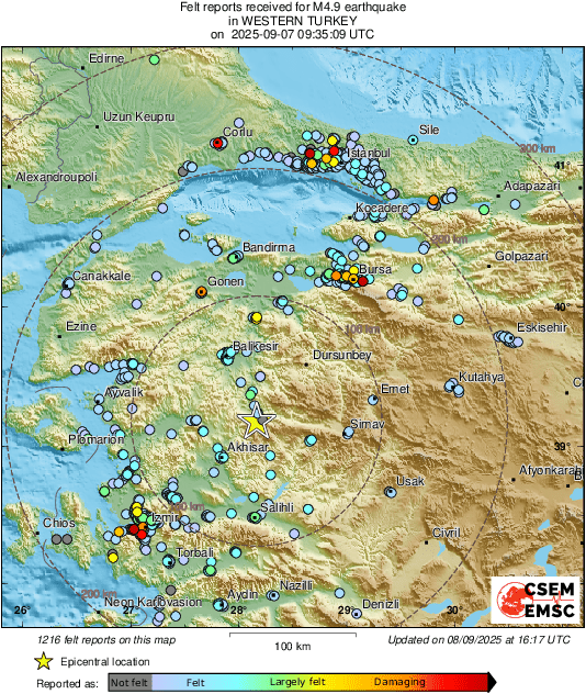 intensity map