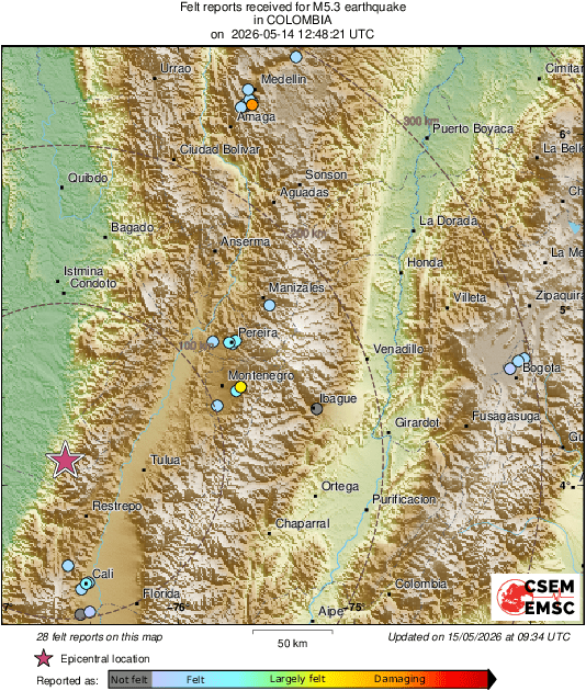 intensity map